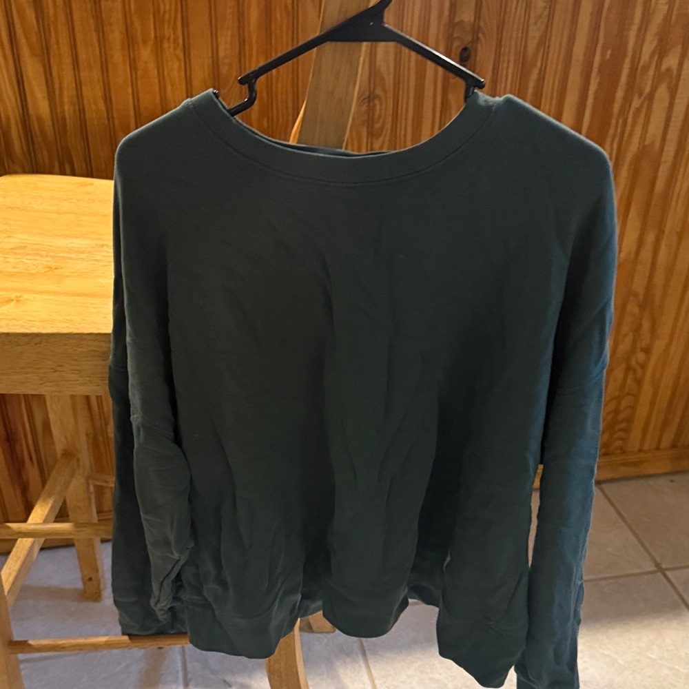 Carhartt Women's Forest Green Crewneck Sweatshirt
